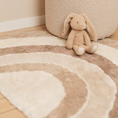 tapijt regenboog, beige - LITTLE DUTCH