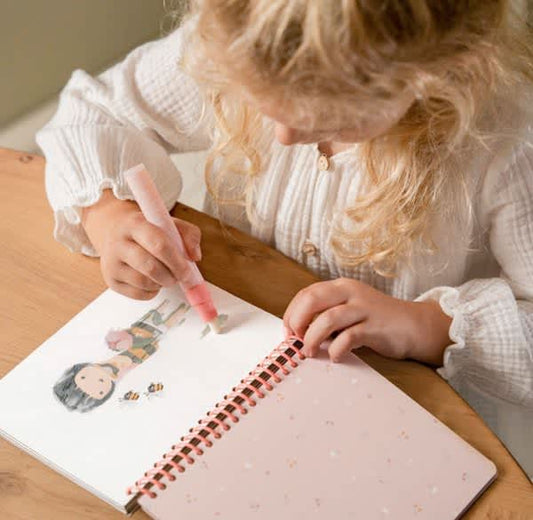 waterkleurboek, rosa & friends – LITTLE DUTCH