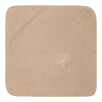 wikkeldeken gebreid, beige - LITTLE DUTCH