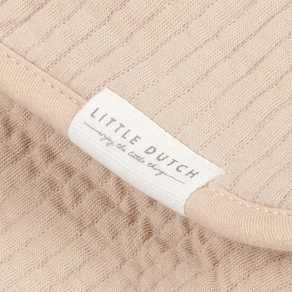 wiegdeken, pure beige - LITTLE DUTCH