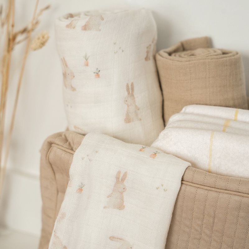 inbakerdoek, baby bunny – LITTLE DUTCH