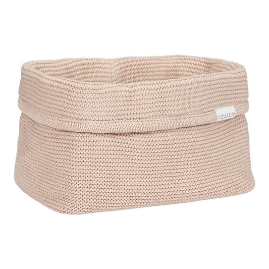 commodemandje gebreid groot, beige - LITTLE DUTCH
