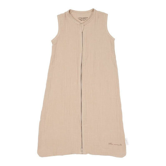 slaapzak 70 cm zomer hydrofiel, beige – LITTLE DUTCH