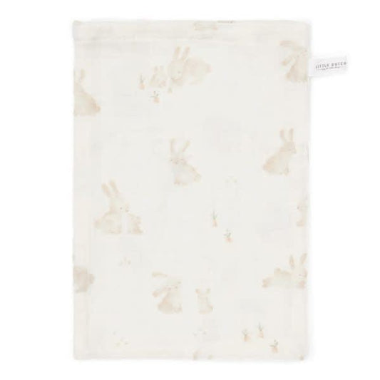 washand tetra 2-pack, baby bunny/beige - LITTLE DUTCH