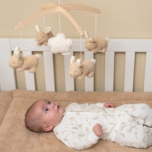 muziekmobiel baby bunny, hout – LITTLE DUTCH