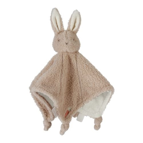 knuffeldoekje konijn, baby bunny - LITTLE DUTCH