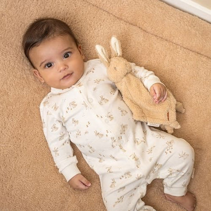 knuffeldoekje konijn, baby bunny - LITTLE DUTCH
