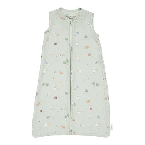 slaapzak 90 cm zomer hydrofiel, litte farm – LITTLE DUTCH