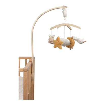 muziekmobiel newborn naturals, hout – LITTLE DUTCH