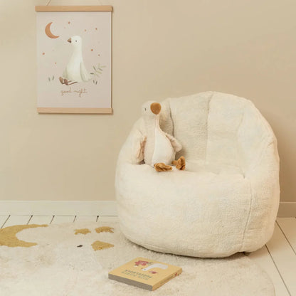 kinderzetel teddy, white - LITTLE DUTCH