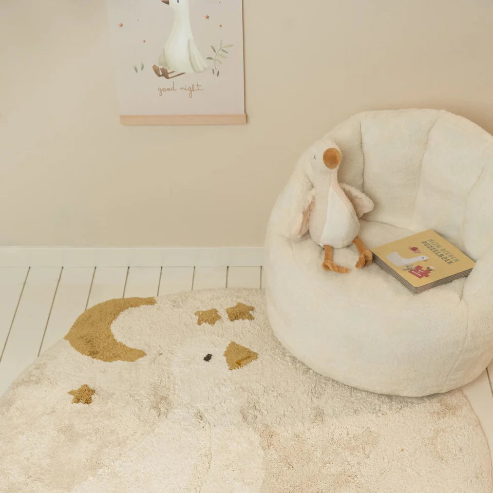 kinderzetel teddy, white - LITTLE DUTCH