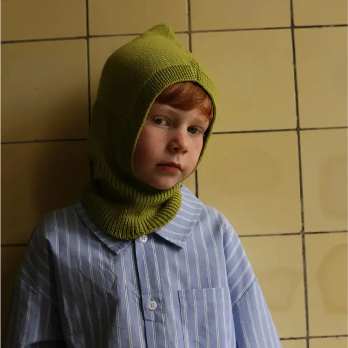 balaclava eddy, lime pop - HVID