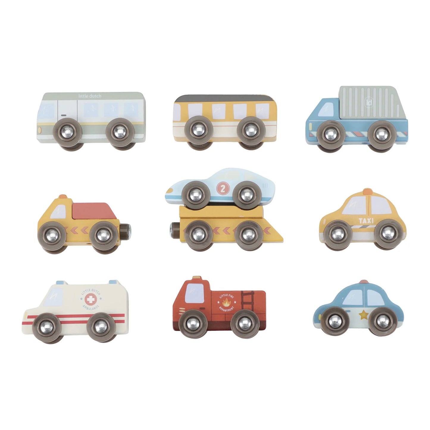 voertuigen set - LITTLE DUTCH