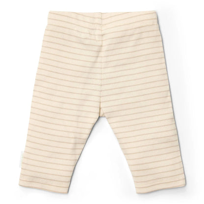 legging, stripes beige - LITTLE DUTCH