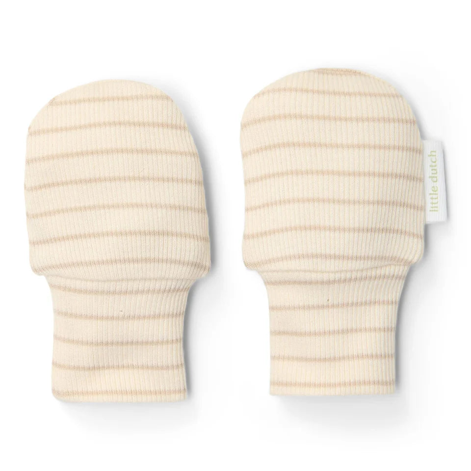 krabwantjes, stripes beige - LITTLE DUTCH