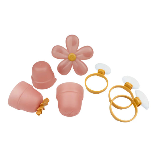 badspeelgoed bekers, roze - LITTLE DUTCH