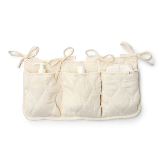 bedorganiser essentials, wit - LITTLE DUTCH