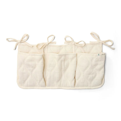 bedorganiser essentials, wit - LITTLE DUTCH