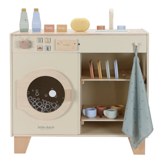 houten wasmachine 'limited edition' - LITTLE DUTCH