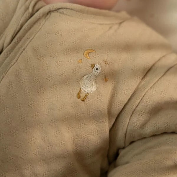 slaapzak 70 cm winter little goose, beige – LITTLE DUTCH