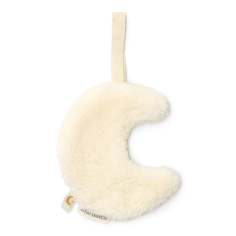 speendoekje maan, wit - LITTLE DUTCH