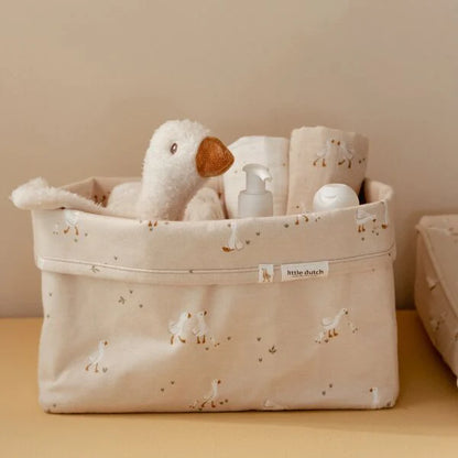 commodemandje groot little goose, wit - LITTLE DUTCH