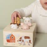 pop-up speelgoed hout, little farm - LITTLE DUTCH