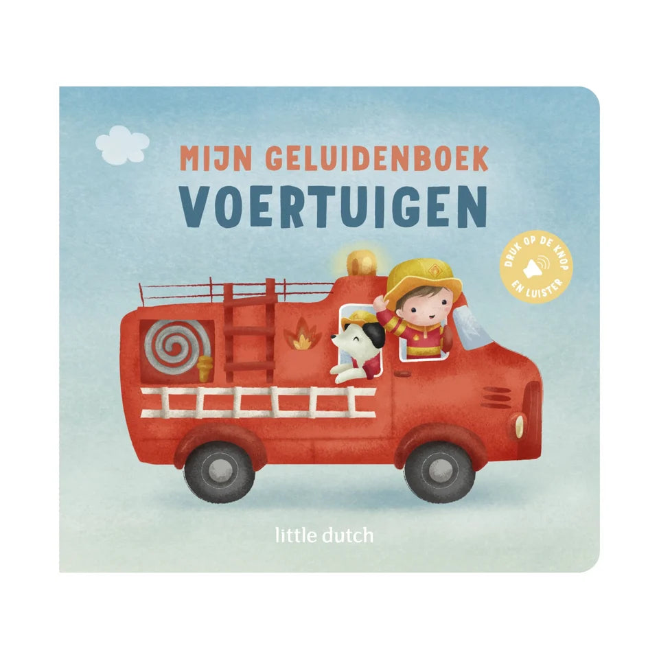 geluidenboek, voertuigen - LITTLE DUTCH