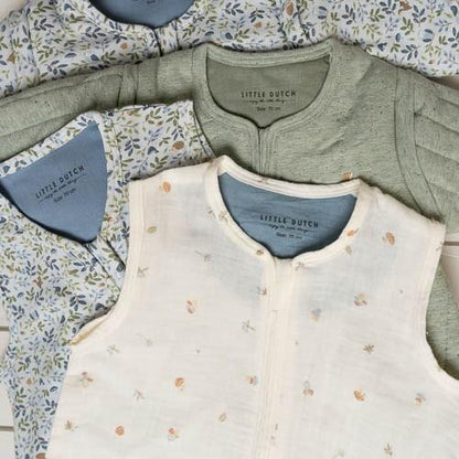 slaapzak 90 cm winter, sage - LITTLE DUTCH