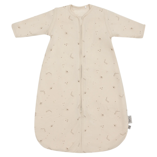 4-seizoenen slaapzak 90 cm galaxy dreams, ecru - WITLOF FOR KIDS