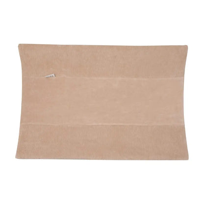 hoes verzorgingskussen velvet rib, taupe - WITLOF FOR KIDS