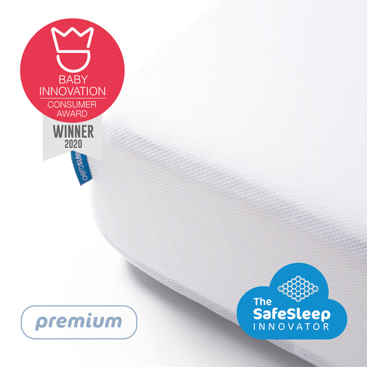 hoeslaken premium safe sleep, wit - AEROSLEEP