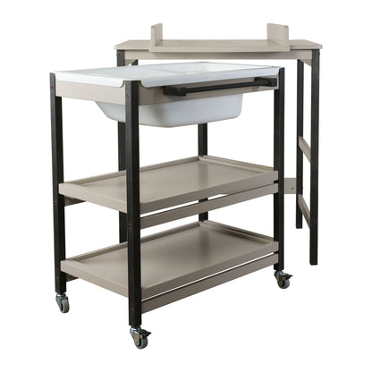 badmeubel smart, stone/eboni - QUAX