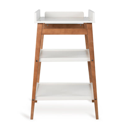luiertafel hip, clay/walnut- QUAX