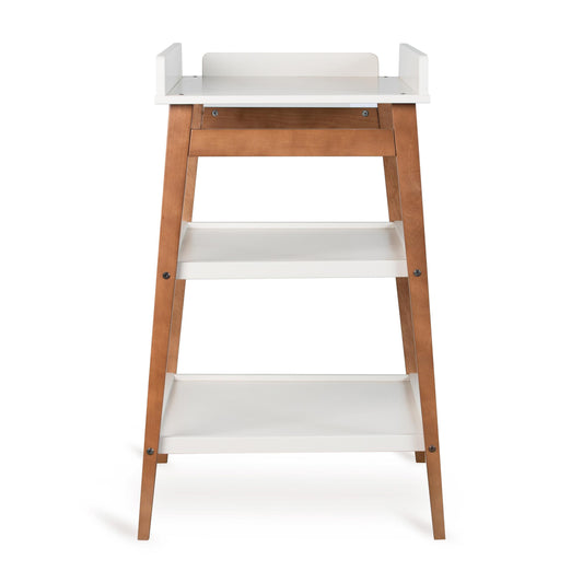 luiertafel hip, clay/walnut- QUAX