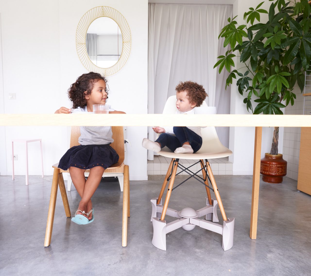 stoelverhoger naturel, beige - KABOOST