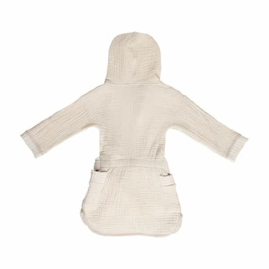 badjas, pure cotton sand - BEBE JOU
