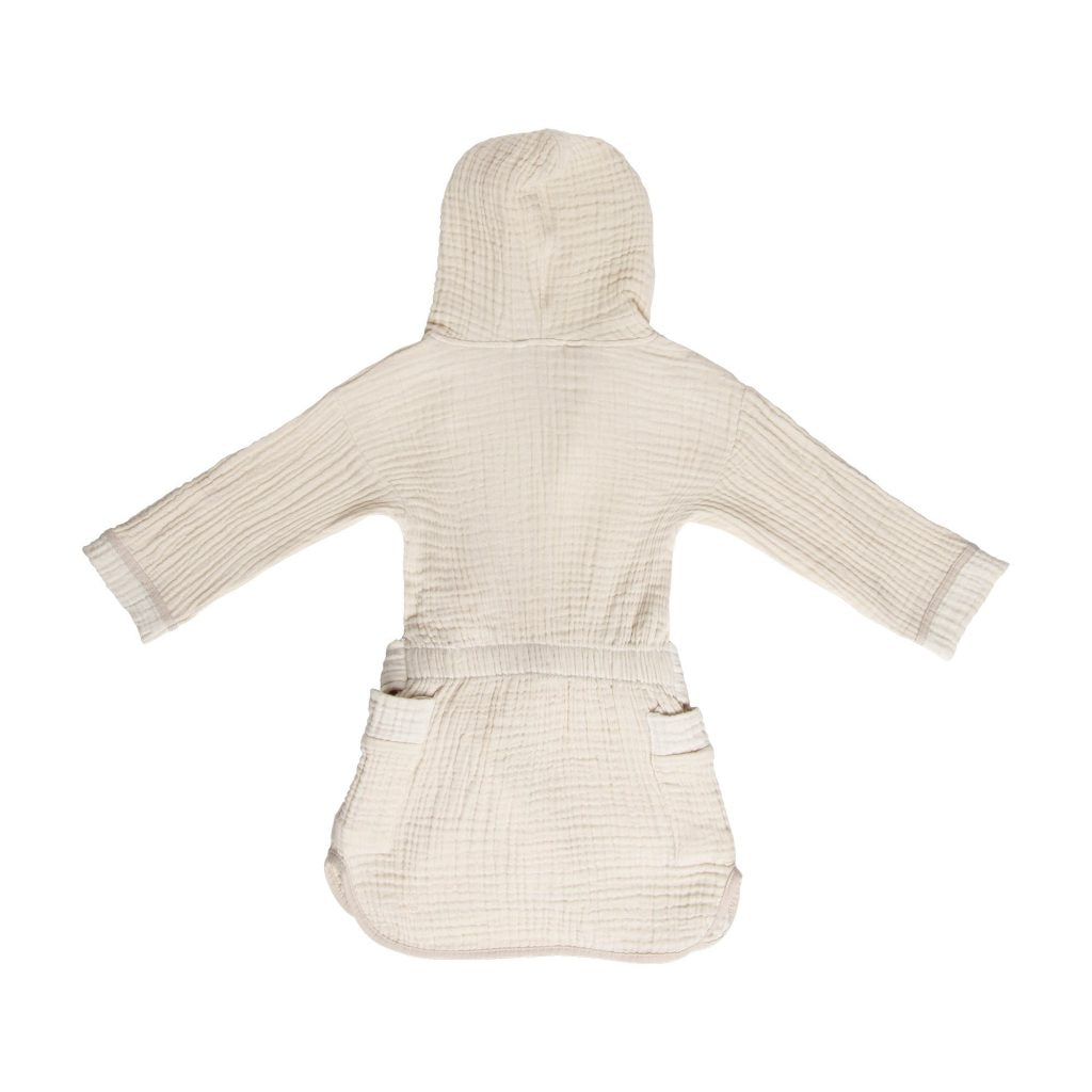 badjas, pure cotton sand - BEBE JOU