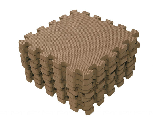 puzzelmat, cappuccino - BABYDAN