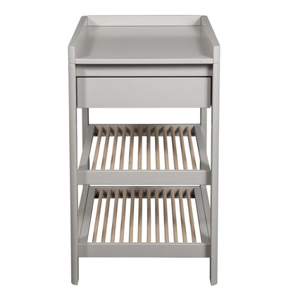 luiertafel lukas, soft grey/natural - TROLL