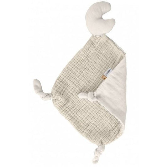 knuffeldoekje, pure cotton sand - BEBE JOU