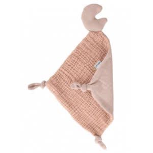 knuffeldoekje, pure cotton pink - BEBE JOU