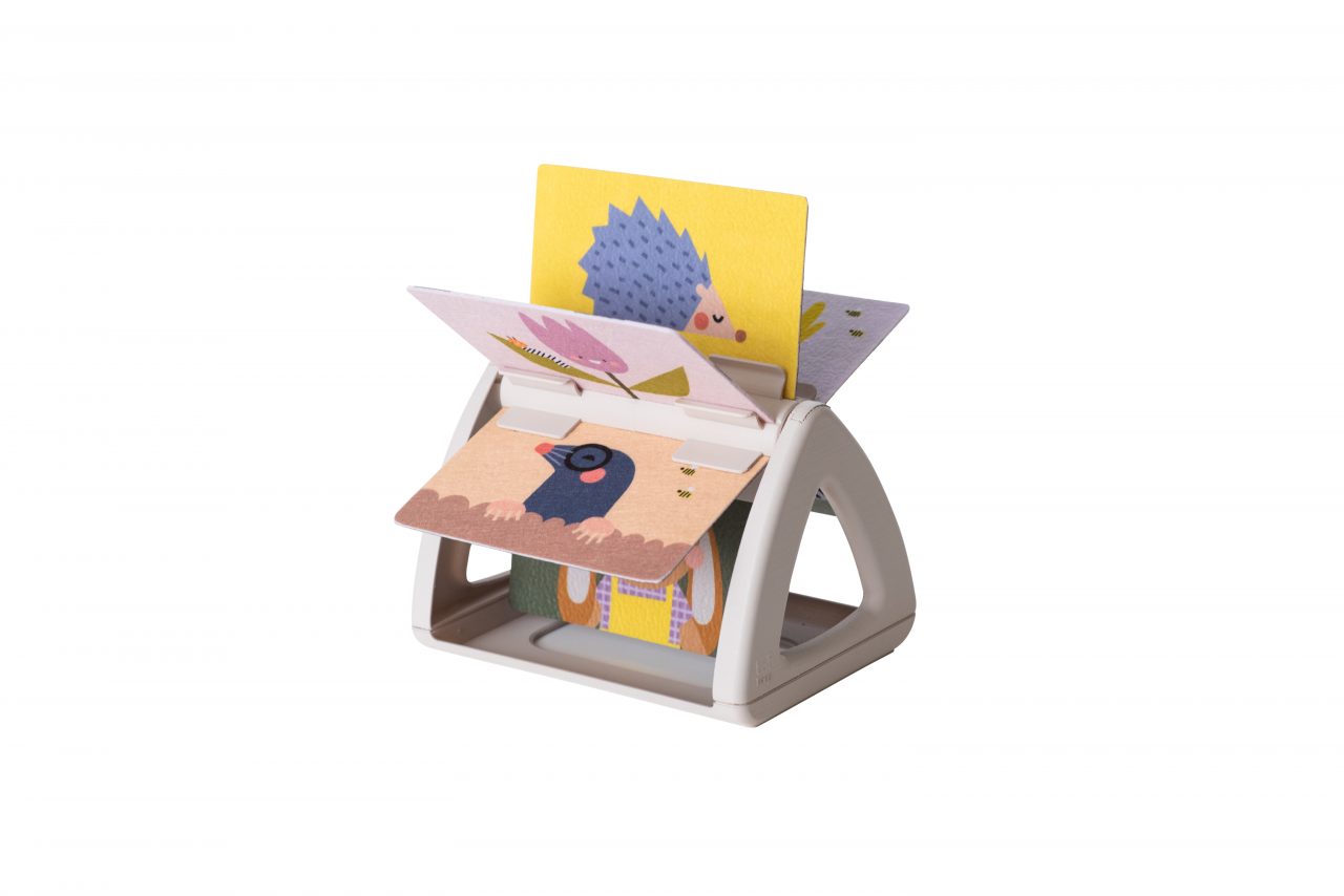 boekje spin & rattle, tummy time - TAF TOYS
