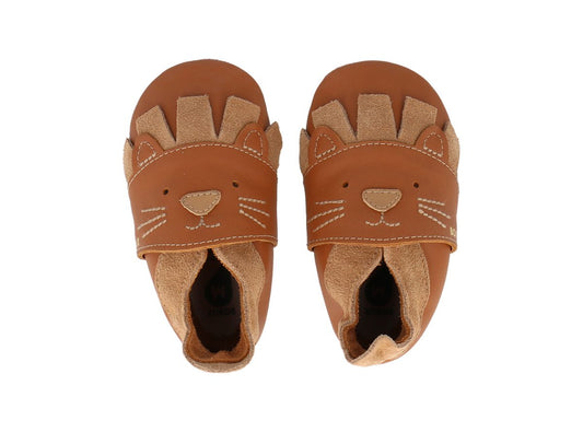 schoentjes soft soles leo, ginger - BOBUX