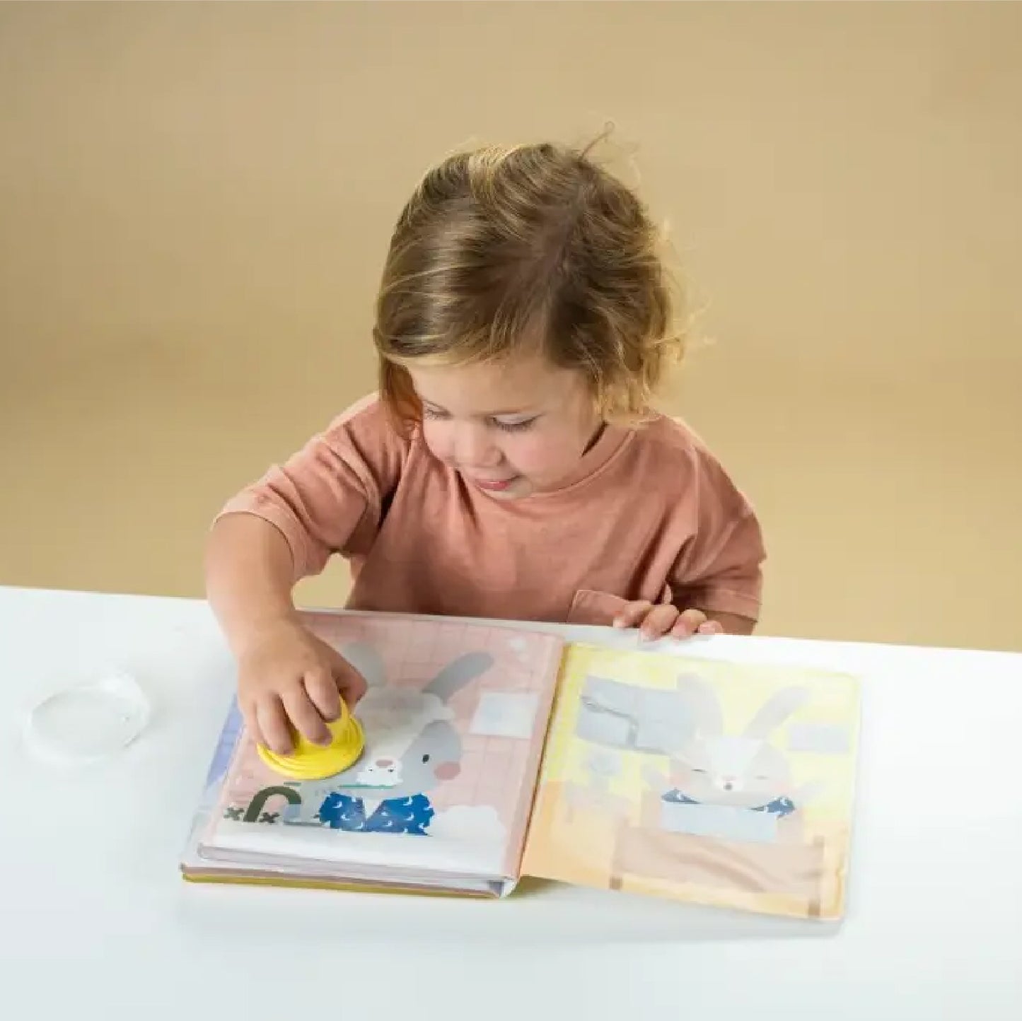 waterkleurboek 'peek-a-boo' - TAF TOYS