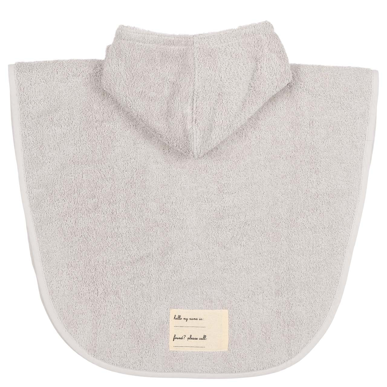 poncho dijon daily, stone - KOEKA