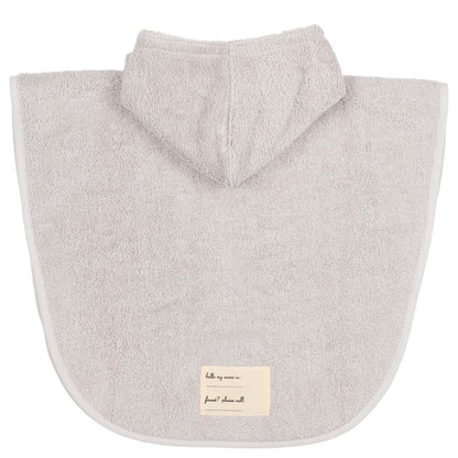 poncho dijon daily, stone - KOEKA