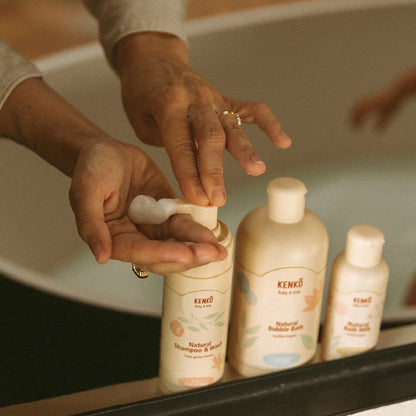 shampoo+wasmousse baby & kids, natural collection - KENKO