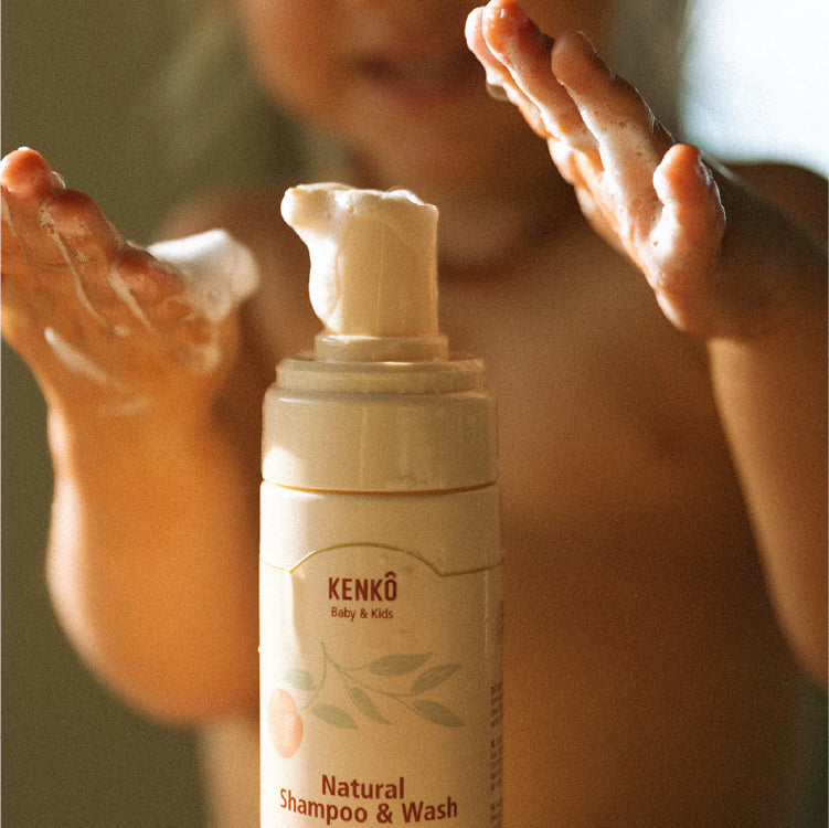 shampoo+wasmousse baby & kids, natural collection - KENKO
