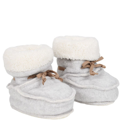 booties denver, 0-6 mnd., soft grey - KOEKA